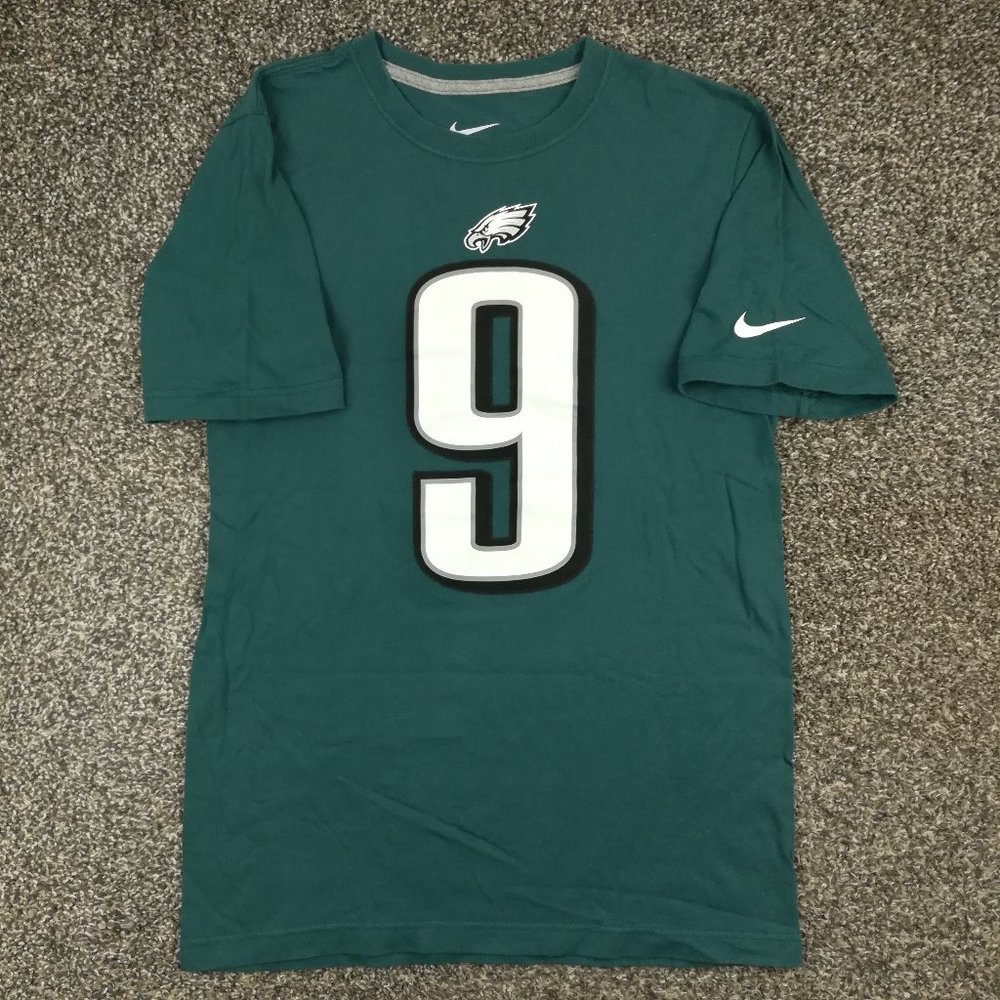 Philadelphia Eagles Nick Foles T-Shirt Jersey Nike Mens Small
